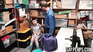 Young delinquents dad sucks officers BBC for sons freedom