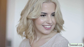 Busty Trans Emma Rose fucks Chanel Camryns pussy