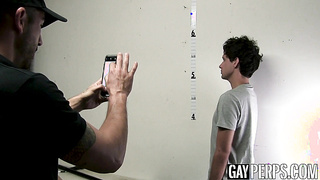 Male Hunk Suspect Bareback Fucked by Muscular Officer