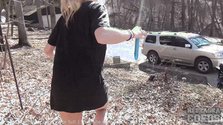 beautiful skinny model forest jilling