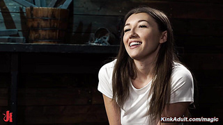 Slave in [censored] suspension endurs pain