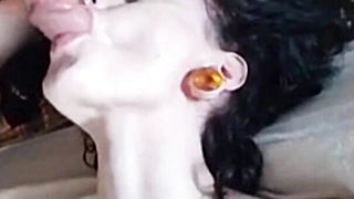 College Slut Rough Blowjob