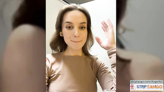 AngelAri Lusty demonstration at stripTango