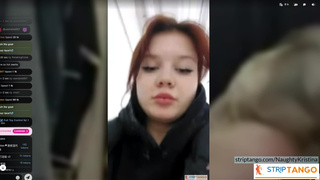 NaughtyKristina Lustful drama at stripTango