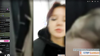NaughtyKristina Lustful drama at stripTango