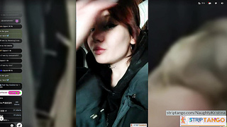 NaughtyKristina Lustful drama at stripTango