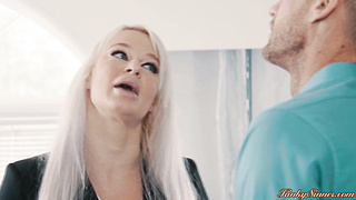 Married guy fucking his big tits lawyer