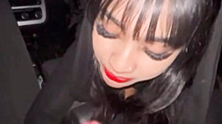 Indian Beauty Car Blowjob after NightClub