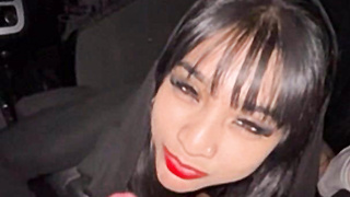 Indian Beauty Car Blowjob after NightClub
