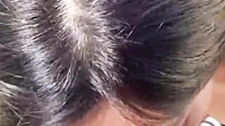 Busty Japanese Teen Public Beach Facial