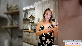 NaughtyAna Lustful drama at stripTango