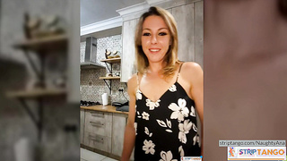 NaughtyAna Lustful drama at stripTango