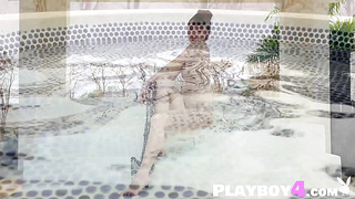 Petite Asian teen showing off hot body