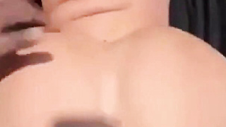 Curvy Brunette Interracial Doggystyle