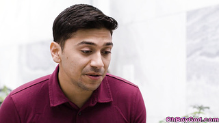 Stepson eating out Cory Chase milf pussy