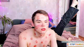 DianaAndOliver Lustful drama at stripTango