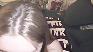 Teen Beauty Sloppy BBC Blowjob