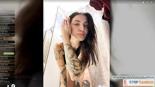 VictoriaSunShine Real live sex at stripTango