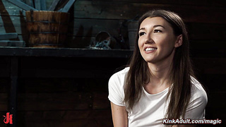 Hot slave endurs extreme suspension and bondage