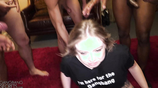 After the gangbang, we do a blowbang Kaiia!