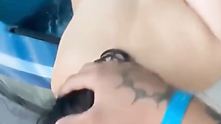 Curvy Teen Rough BBC Sex On The Balcony