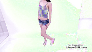 Tiny Latina Teen Nimble Around Hard Cock