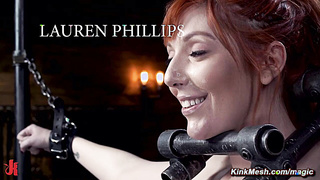 Curvy MILF suffers in bondage in different devices