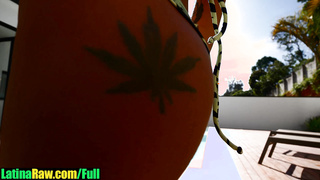 Tiny latina teen big cock ass fucking