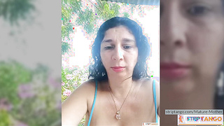 Mature-Mother Provocative showpiece at stripTango