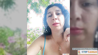 Mature-Mother Provocative showpiece at stripTango