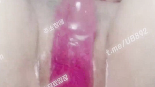 4735 OnlyFans 하양이 묵직한 딜도 자위 물도 많고 보지도 깨끗해서 맛있을듯 텔레 UB892