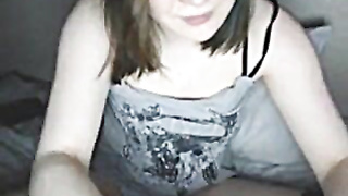 Petite 18yo Babe fingers her pussy and squirts