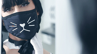 Mateo Tomas facefucks femboy Katie Lingerie