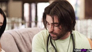 Stepsiblings plays step Doctor and fucks