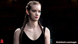 Erin Everheart enduring extreme bondage from her captor