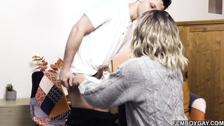 Dane starts the steamy session by blowing Enzo's dick