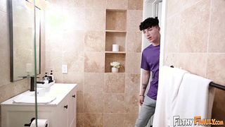 Dad share his hot new wife to his son