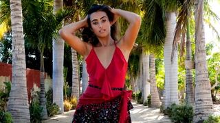 Cute Latina Katherinne Sofia posed naked