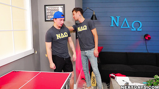 Masyn enjoys the glory hole he found