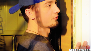 Masyn enjoys the glory hole he found