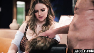 Stepparents Charles and Codi Vore lust for Coco