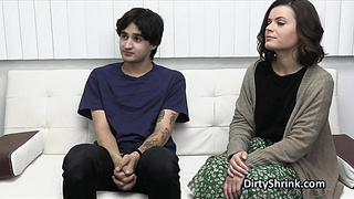 Relationship counseling turns to threesome
