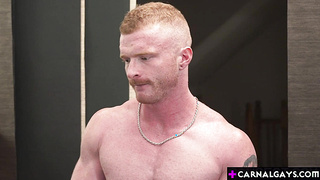 Mr Marko spread Brody's legs wide