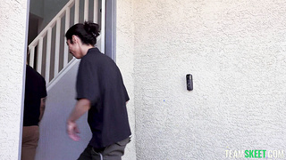 Horny babes want double creampie