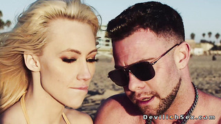 Big tits blonde rides big cock