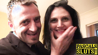 Sexy romanian chick Eva Johnson takes a wild ride on a cock