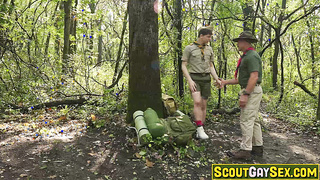 Reece Scott fucked the cum out of Ethan Tate