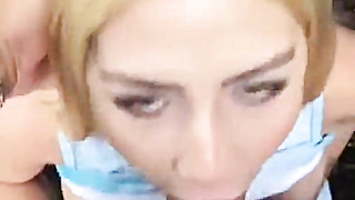 Fucking My Busty Girlfriend in the nature