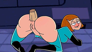 Famous toons dildo and lesbian strapon