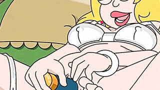 Famous toons dildo and lesbian strapon